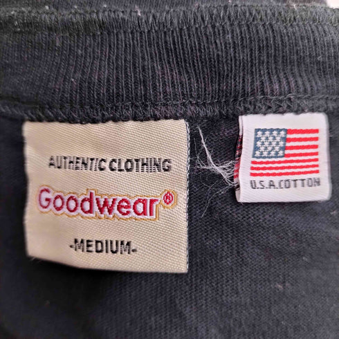 グッドウェア Goodwear USAコットン S/S ヘンリーネック Tシャツ メンズ JPN:M