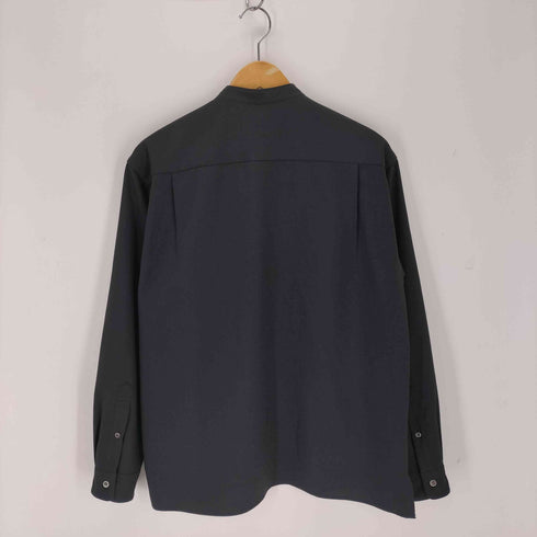スティーブンアラン Steven Alan PE/MELANGE BOX BAND COLLAR SHIRT メンズ JPN:M