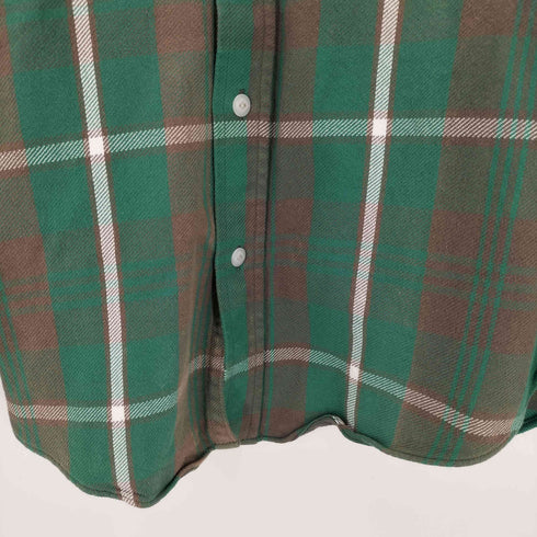ビッグヤンク BIG YANK 日本製 復刻 マチ付きフランネルチェックシャツ メンズ import:S