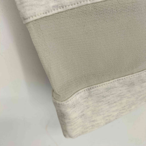 ミズイロインド mizuiro ind 25SS メッシュミックスワイドプルオーバー レディース FREE