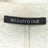 ミズイロインド mizuiro ind 25SS メッシュミックスワイドプルオーバー レディース FREE