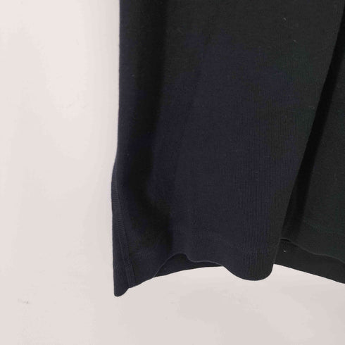 スリードッツ three dots USA製 ラウンドネック リブ Tシャツ レディース