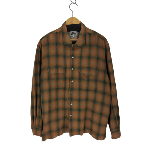 ピルグリムサーフプラスサプライ Pilgrim Surf+Supply Vincent Ombre Shirt メンズ JPN:M