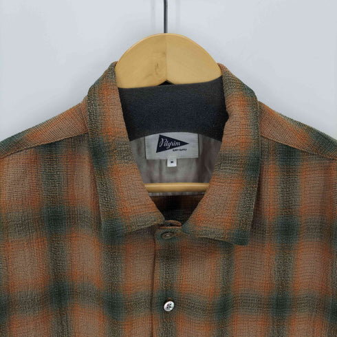 ピルグリムサーフプラスサプライ Pilgrim Surf+Supply Vincent Ombre Shirt メンズ JPN:M