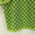 ザラ ZARA チェック柄 パイル地 ポロシャツ メンズ import:M