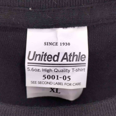 ユナイテッドアスレ UNITED ATHLE 両面プリント S/S Tシャツ メンズ JPN:XL
