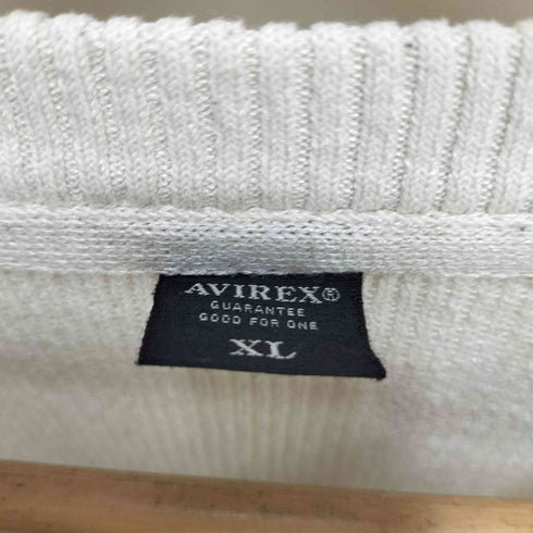 アヴィレックス AVIREX クルーネックスリーブポケットニット メンズ JPN:XL