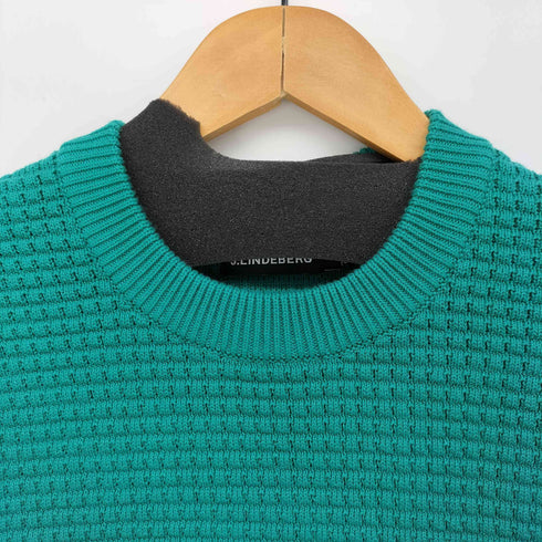 ジェイリンドバーグ J.LINDEBERG コットン クルーネック プルオーバー ニット メンズ import:S