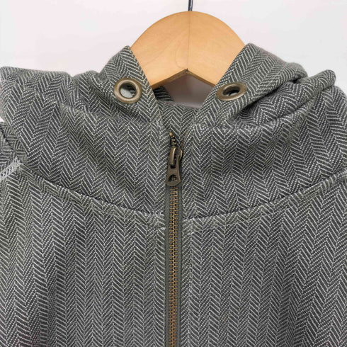 チャンピオン Champion TECH WEAVE へリンボーン ダブル ジップアップ パーカー メンズ import:M
