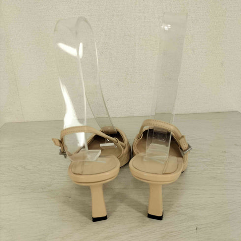 ザラ ZARA キルティングヒールミュール レディース EUR:37