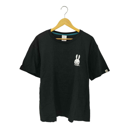 キューン CUNE ウサギ ロゴプリント 半袖Tシャツ メンズ XL