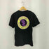 フロントプリント 半袖Tシャツ カットソー メンズ L