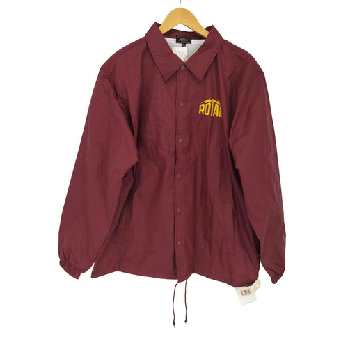 ローター ROTAR プリントロゴ ナイロンコーチジャケット メンズ JPN:XL