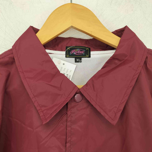 ローター ROTAR プリントロゴ ナイロンコーチジャケット メンズ JPN:XL