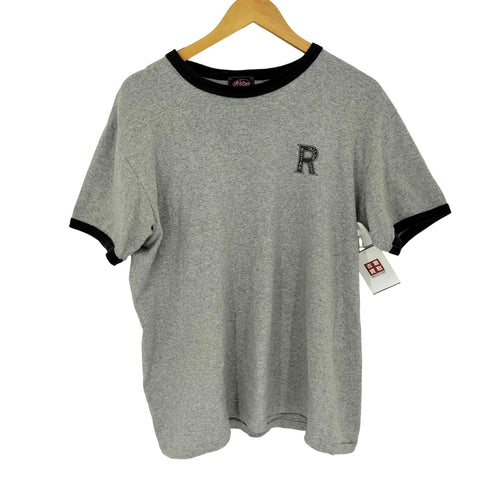 ローター ROTAR プリントロゴ リンガーTシャツ メンズ