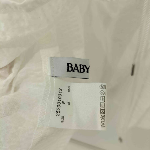 バビロン BABYLONE 25SS 2WAYサッカーギャザーブラウス レディース FREE