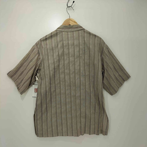 デミルクスビームス Demi-Luxe BEAMS 24SS リネン混 ストライプ シャツ レディース