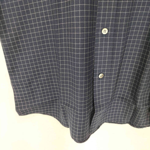 バーバリーロンドン BURBERRY LONDON ホース刺繍 チェック柄 L/S シャツ メンズ import:M