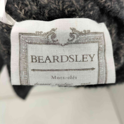 ビアズリー BEARDSLEY MIXニットタートルベスト レディース FREE