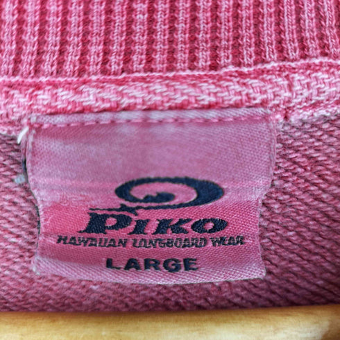 ピコ PIKO 00S オーバーダイ プリントスウェット メンズ import:L