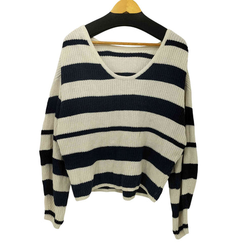 スタイルミキサー STYLEMIXER 25AW 2WAY ボーダ ーニット レディース FREE