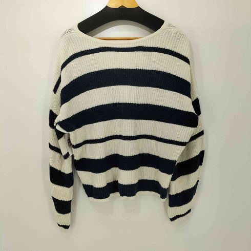 スタイルミキサー STYLEMIXER 25AW 2WAY ボーダ ーニット レディース FREE