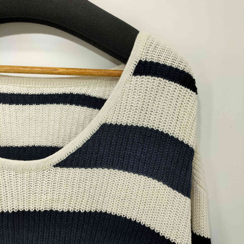 スタイルミキサー STYLEMIXER 25AW 2WAY ボーダ ーニット レディース FREE