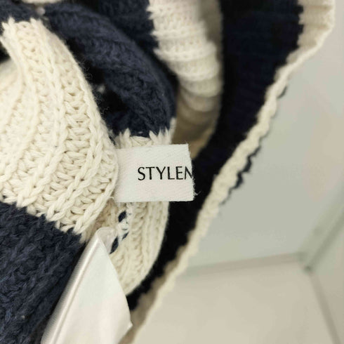 スタイルミキサー STYLEMIXER 25AW 2WAY ボーダ ーニット レディース FREE
