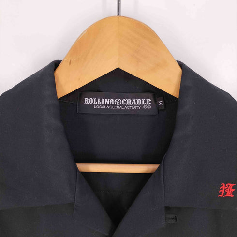 ローリングクレイドル Rolling Cradle バックプリント ワークシャツ メンズ JPN:M