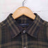 バーバリーロンドン BURBERRY LONDON ホース刺繍 チェック柄 L/S リネンシャツ メンズ import:M