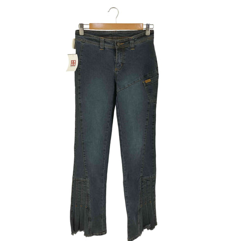 フブ FUBU Y2K フレアデザインデニムパンツ レディース W3/4