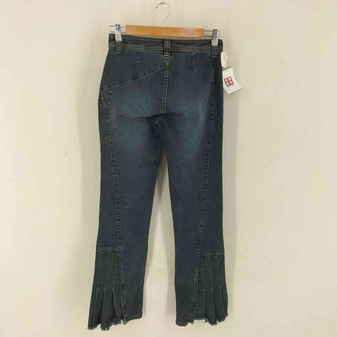 フブ FUBU Y2K フレアデザインデニムパンツ レディース W3/4