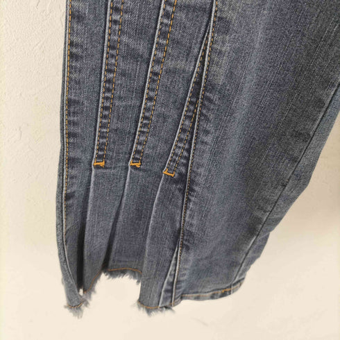 フブ FUBU Y2K フレアデザインデニムパンツ レディース W3/4