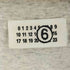 エムエムシックスメゾンマルジェラ MM6 Maison Margiela ここのえ期 2WAY カットソー イタリア製 レディース import:S