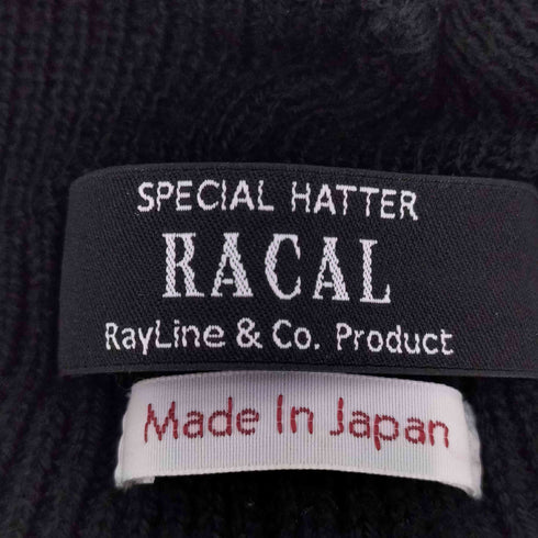 ラカル RACAL Roll Knit Cap ロール ニットキャップ メンズ FREE