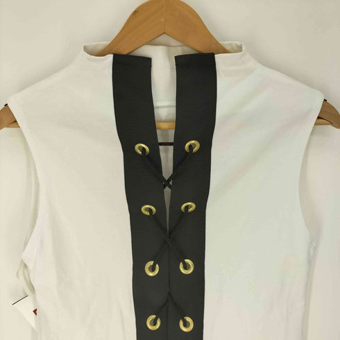 STUMBLY 22SS バックスリット ノースリーブブラウス レディース JPN:38