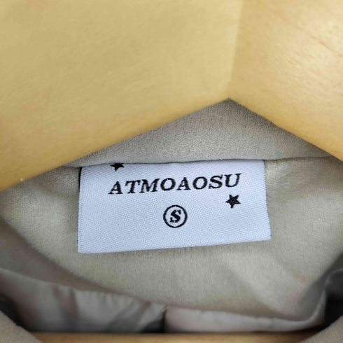 ATMOAOSU ジップアップ スエード ジャケット レディース import:S