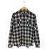 バーバリーブラックレーベル BURBERRY BLACK LABEL ホース刺繍 チェック柄 L/S シャツ メンズ 2