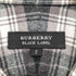 バーバリーブラックレーベル BURBERRY BLACK LABEL ホース刺繍 チェック柄 L/S シャツ メンズ 2