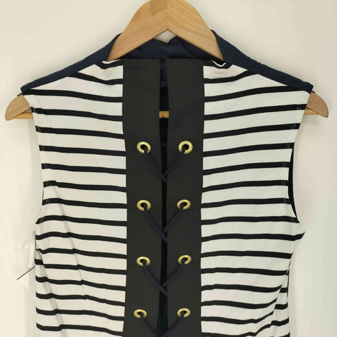 STUMBLY 22SS バックスリット ノースリーブブラウス レディース JPN:38