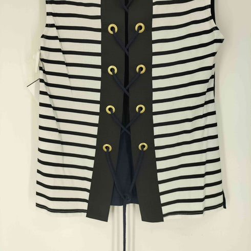 STUMBLY 22SS バックスリット ノースリーブブラウス レディース JPN:38