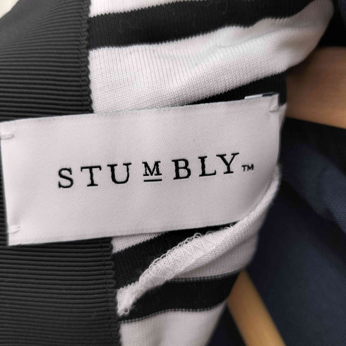 STUMBLY 22SS バックスリット ノースリーブブラウス レディース JPN:38