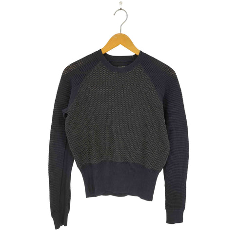 オールセインツ ALLSAINTS フロントデザインクルーネックニット レディース UK 10