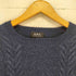 アーペーセー A.P.C. アルパカ混ケーブルニット レディース S
