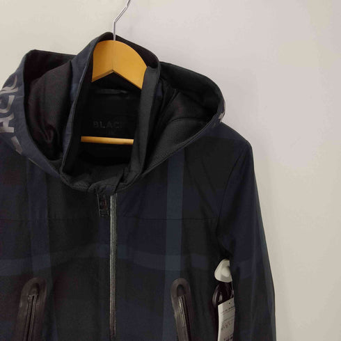 ブラックレーベルクレストブリッジ BLACK LABEL CRESTBRIDGE チェック柄マウンテンパーカーシェルジャケット レディース import:M