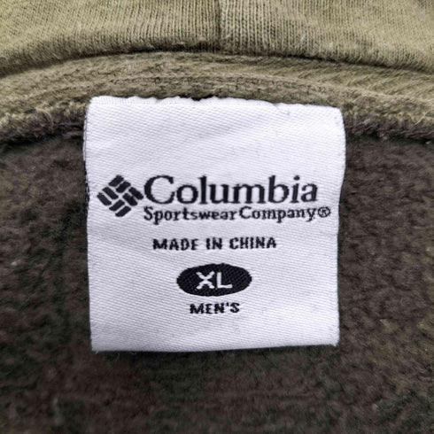 コロンビアスポーツウェア Columbia Sportswear ロゴ刺繍 プルオーバーパーカー メンズ import:XL