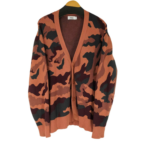 アトモス atmos Camouflage Knit Cardigan メンズ import:M
