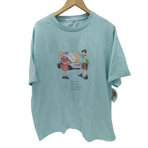 フラグスタフ F-LAGSTUF-F 22AW A.C.A.B イラスト プリント S/S Tシャツ メンズ JPN:L