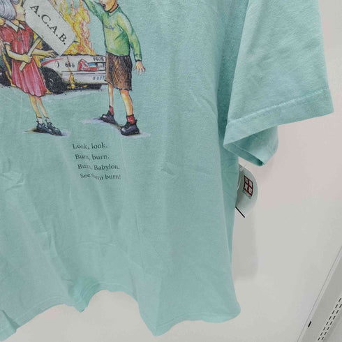 フラグスタフ F-LAGSTUF-F 22AW A.C.A.B イラスト プリント S/S Tシャツ メンズ JPN:L