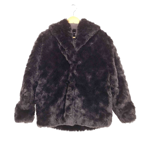 ザラ ZARA フェイクファーショートコート レディース import:M